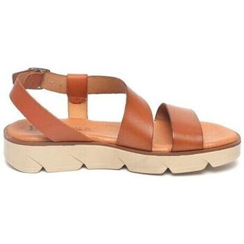 Sapatos Mulher Sandálias Blusandal Sandalias de Piel by Castanho