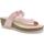 Sapatos Mulher Chinelos Melluso 018115W-240613 Rosa