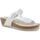Sapatos Mulher Chinelos Melluso 018115W-240614 Branco