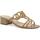 Sapatos Mulher Chinelos Melluso K35183W-239661 Ouro