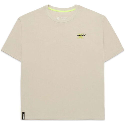 Textil Homem Ao registar-se beneficiará de todas as promoções em exclusivo Munich T-shirt oversize nineties 2507243 Beige Bege