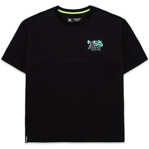 Textil Homem Brett & Sons Munich T-shirt oversize awesome Preto