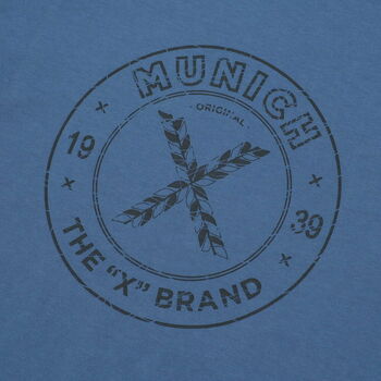 Munich T-shirt vintage Azul