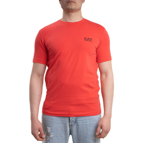 Textil Homem T-shirts e Pólos Emporio Armani EA7 8NPT52PJM5Z Laranja
