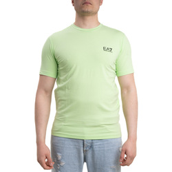 Textil Homem T-shirts e Pólos Emporio Armani EA7 8NPT52PJM5Z Verde