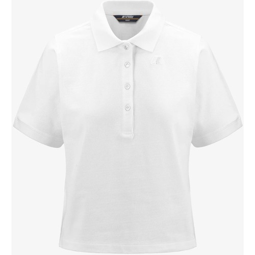Textil Mulher T-shirts e Pólos K-Way K51279W Branco
