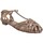 Sapatos Mulher Comprimento em cm V242008 Castanho