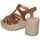 Sapatos Mulher Sandálias MTNG 51729-NVW Castanho
