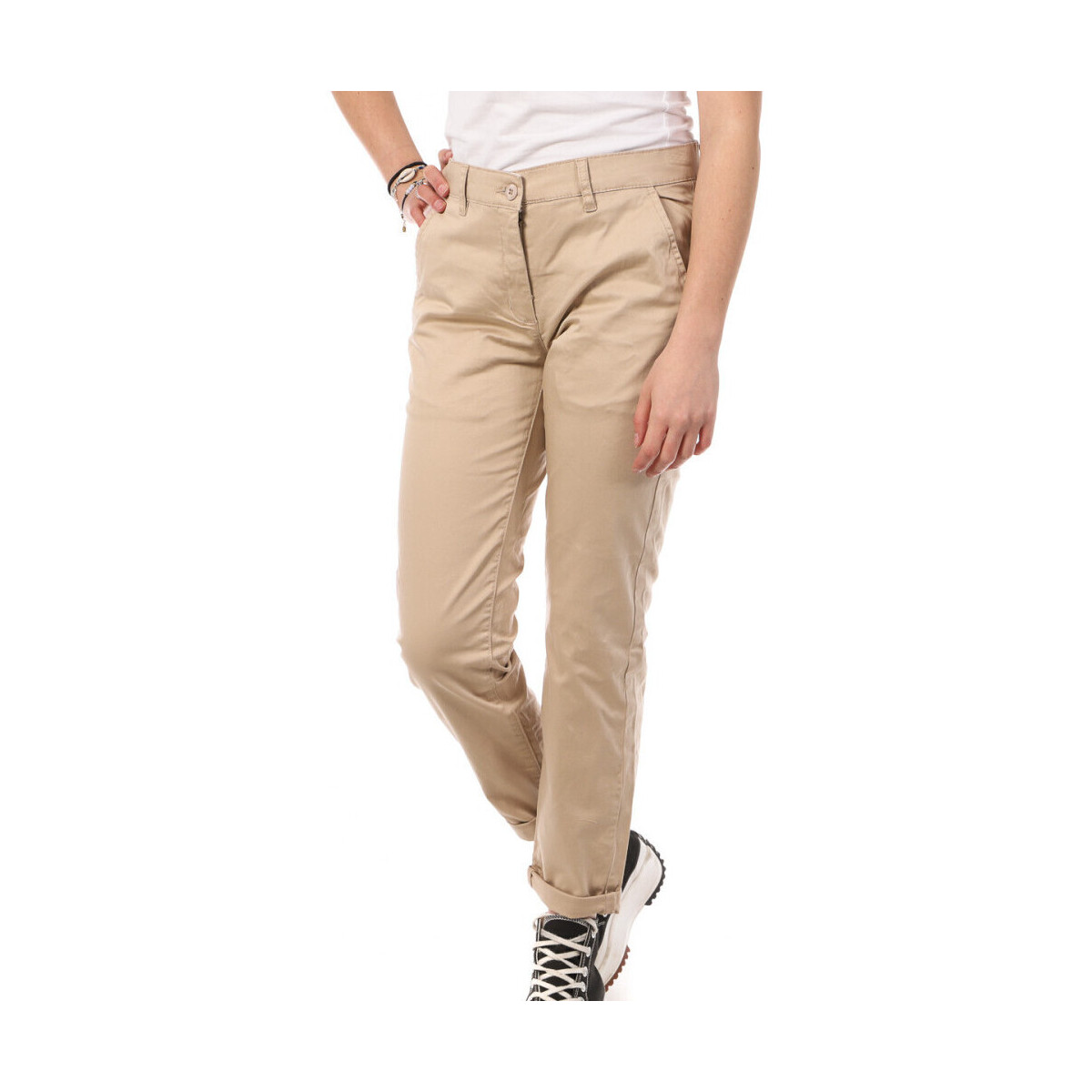 Textil Mulher Chinos Joseph In  Bege