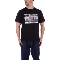 Textil Homem T-Shirt mangas curtas Barbour MTS1247 Preto