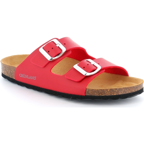 Sapatos Mulher Chinelos Grunland DSG-CB4018 Vermelho