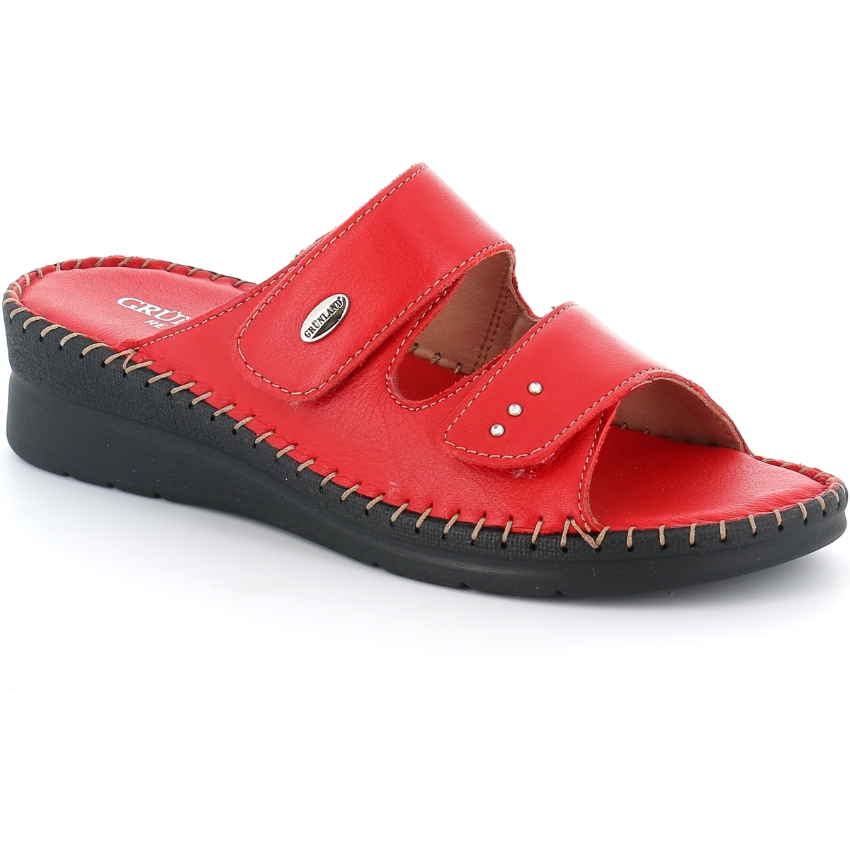 Sapatos Mulher Chinelos Grunland DSG-CI3605 Vermelho