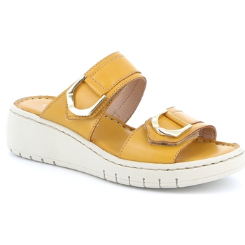 Sapatos Mulher Chinelos Grunland DSG-CI3604 Amarelo