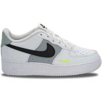 DQ3981-001 Rapaz Sapatilhas Nike Air Force 1 White Neon Branco