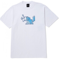 Textil Homem T-shirts e Pólos Huf T-shirt mod-dog ss Branco