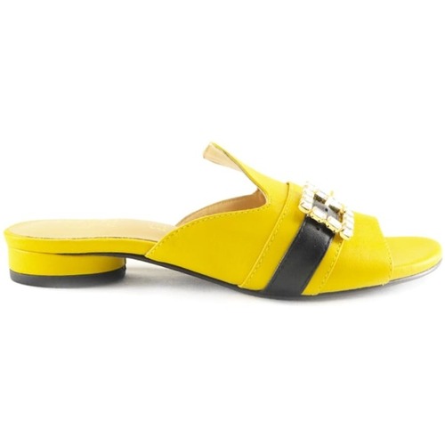 Sapatos Mulher Chinelos Parodi Sunshine Shoes  Yellow - 53/1844/02 4