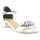 Sapatos Mulher Sandálias Parodi Sunshine Shoes  White - 53/1849/01 
