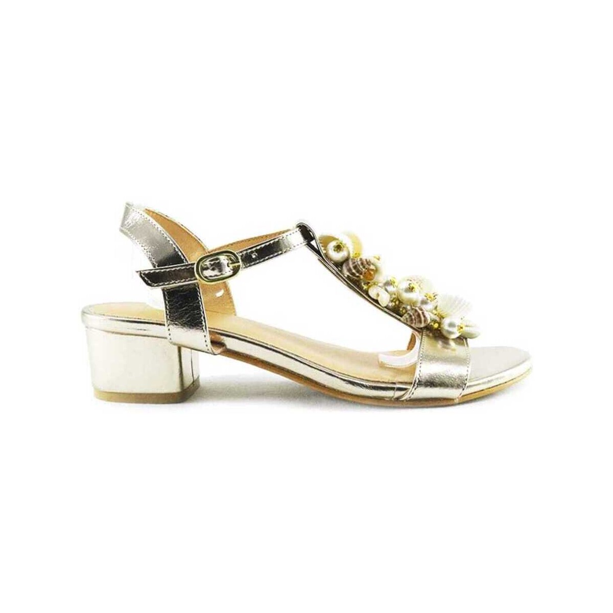 Sapatos Mulher Sandálias Parodi Sunshine Shoes  Gold - 53/1853/02 