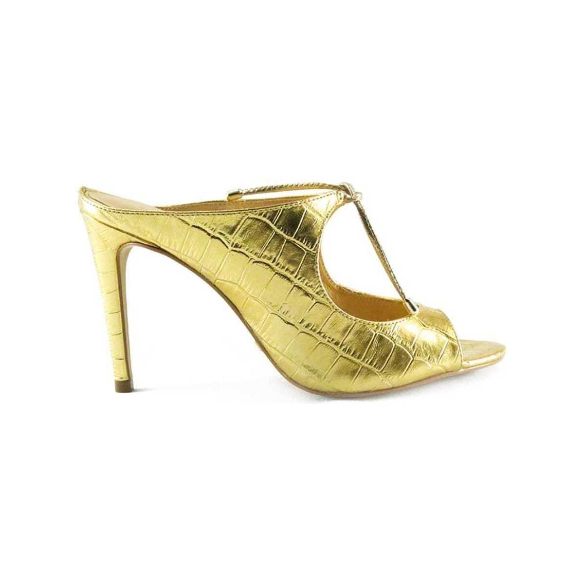 Sapatos Mulher Gucci Brown GG Angelina Platform women Sandals women Sandals  Silver - 60/4502/99 