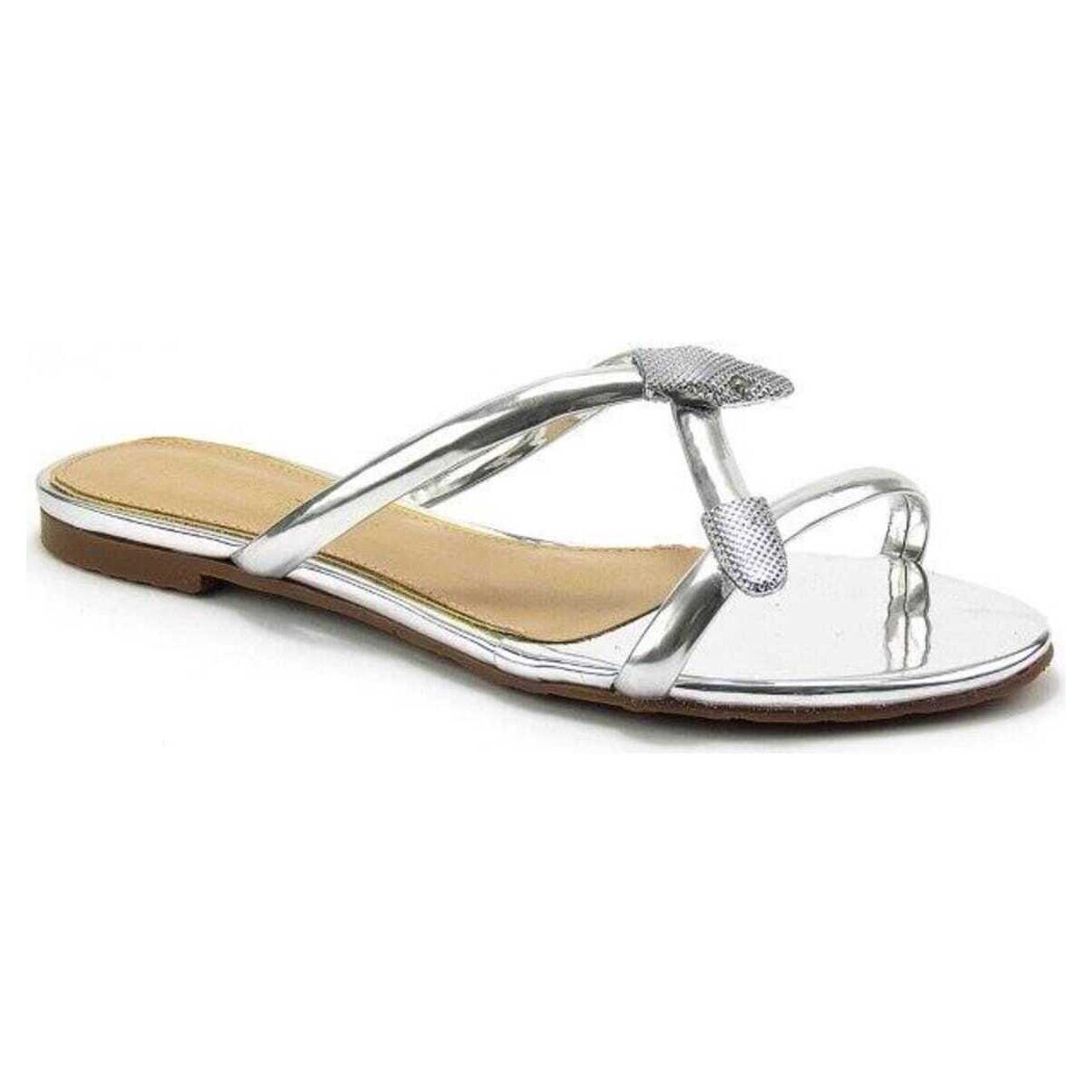 Sapatos Mulher Chinelos Parodi Passion Shoes  Silver - 73/3336/06 