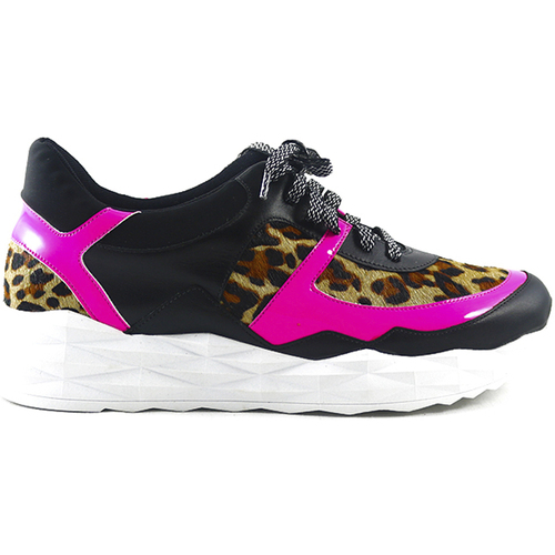 Sapatos Mulher Sapatilhas Parodi Passion Sneakers  Black/Pink - 73/8302/02 38