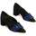 Sapatos Mulher Sapatos & Richelieu Parodi Passion Mid Hell  Black/Navy - 82/3920/01 