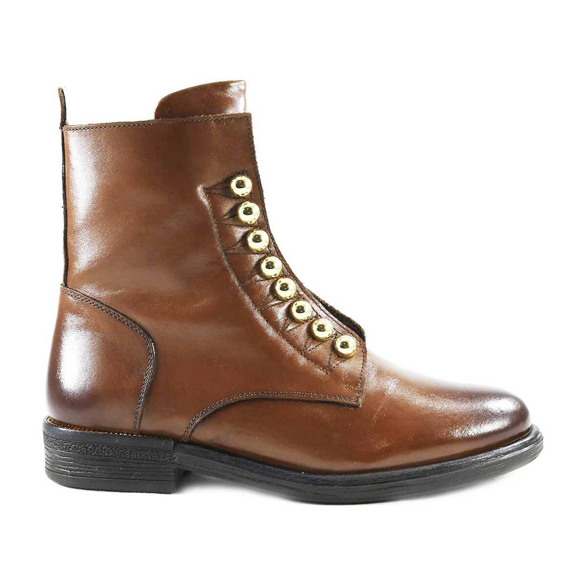 Sapatos Mulher Botins Parodi Sunshine Half Boot  Brown - 95/Modena/01 