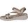 Sapatos Mulher Sandálias Walk & Fly 3066-48310 Ouro