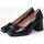 Sapatos Mulher Sapatos & Richelieu Pitillos Zapatos  Salón Charol 5790 Negro Preto