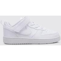 Sapatos Rapaz Sapatilhas Throne Nike COURT BOROUGH LOW RECRAFT TDV Branco