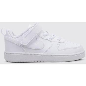 Sapatos Rapaz Sapatilhas Nike Sunray COURT BOROUGH LOW RECRAFT TDV Branco