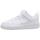Sapatos Rapaz Sapatilhas silver Nike COURT BOROUGH LOW RECRAFT TDV Branco