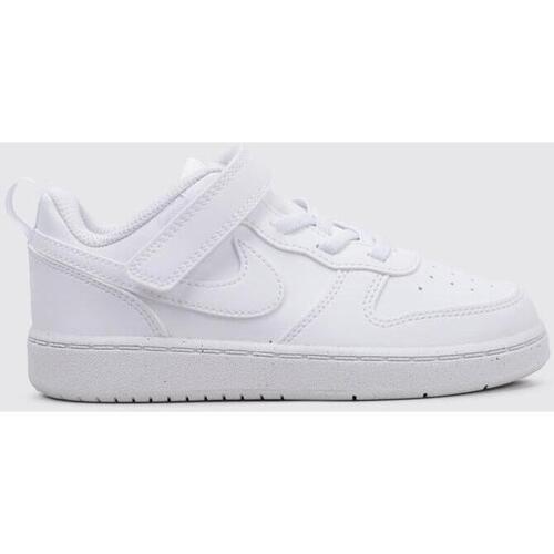 Sapatos Rapaz Sapatilhas Nike af1 COURT BOROUGH LOW RECRAFT TDV Branco