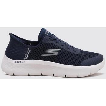 Sapatos Mulher Sapatilhas Skechers Detalles SLIP-INS  GO WALK FLEX Azul