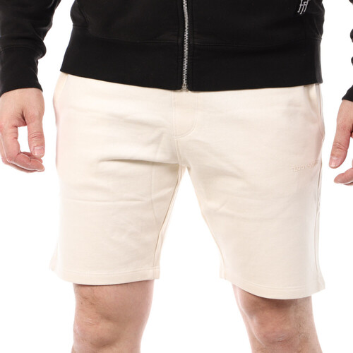 Textil Homem Shorts / Bermudas Teddy Smith  Branco
