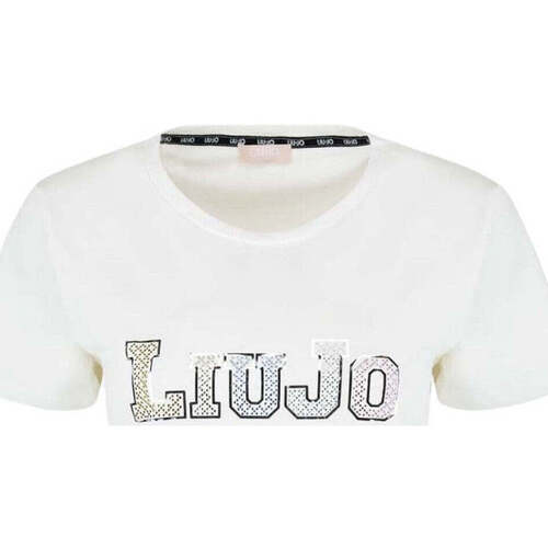 Textil Mulher T-shirts e Pólos Liu Jo Sport  Branco