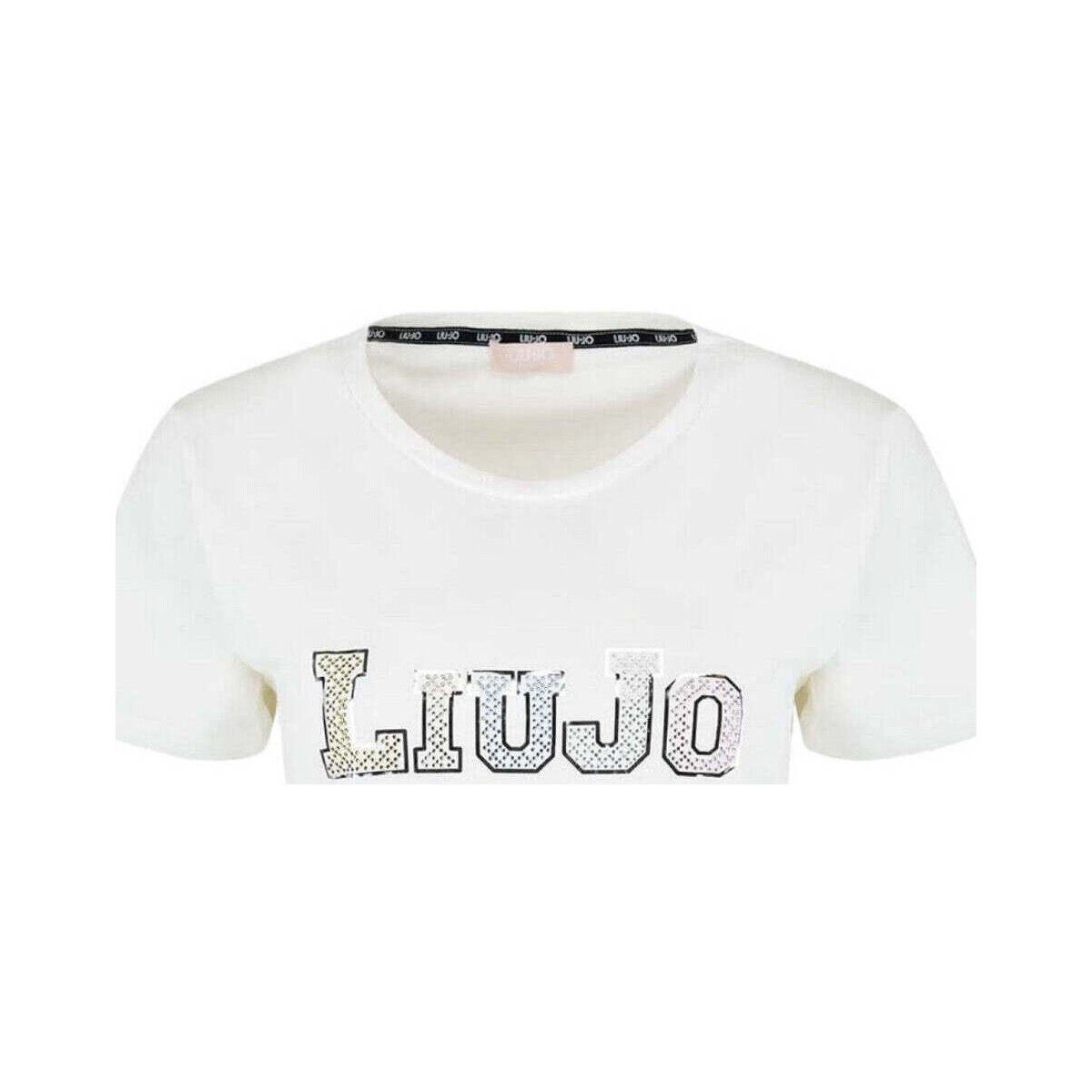 Textil Mulher T-shirts e Pólos Liu Jo Sport  Branco