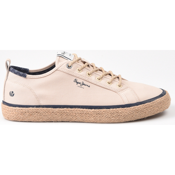Sapatos Homem These chic pants will provide a great fit through each stage of pregnancy and beyond Pepe jeans Zapatillas  Port Basic 833 Beige Bege