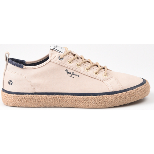 Sapatos Homem New Look Mom jeans met enhance taille in blauw Pepe jeans Zapatillas  Port Basic 833 Beige Bege