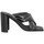Sapatos Mulher Sandálias Freelance Bibi 85 Cuir Femme Noir Preto