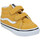Sapatos Criança Sapatilhas Vans Sk8 Mid V Velours Toile Enfant Golden Multicolor