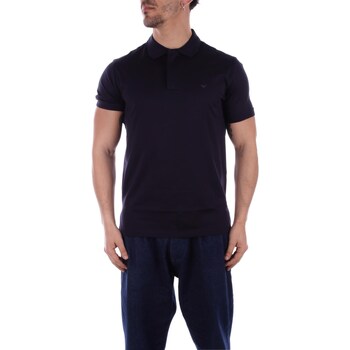 Textil Homem T-Shirt mangas curtas Emporio Armani EM000080 AF10134 Azul