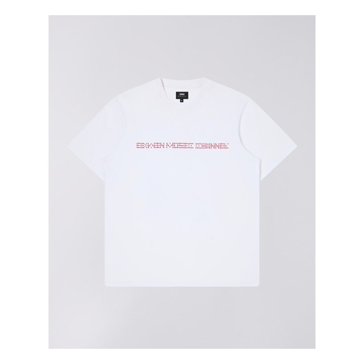 Textil Homem T-shirts e Pólos Edwin I033501.02.67. SUNSET-02.67 WHITE Branco