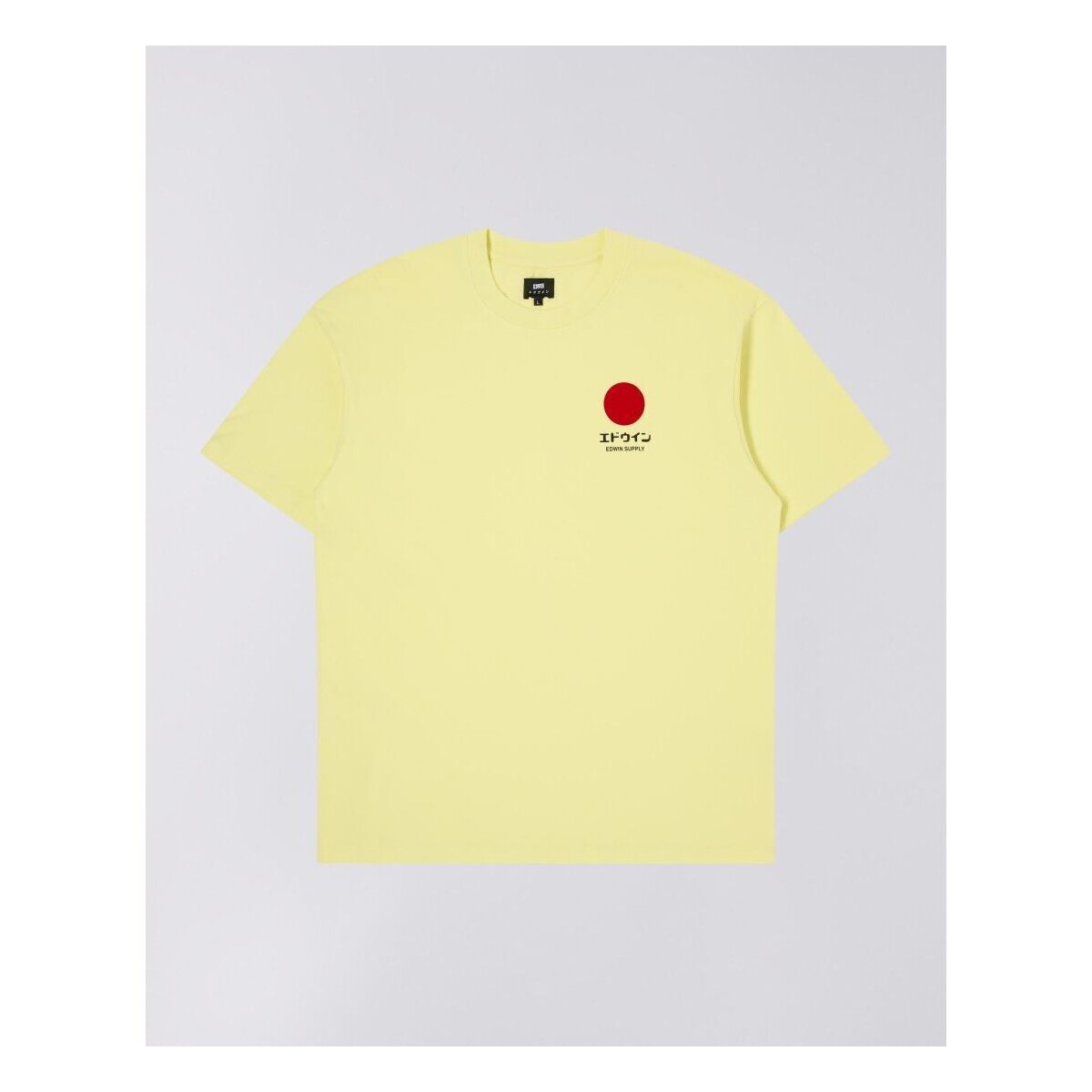 Textil Homem T-shirts e Pólos Edwin I031126 SUN-1MS 67 Amarelo