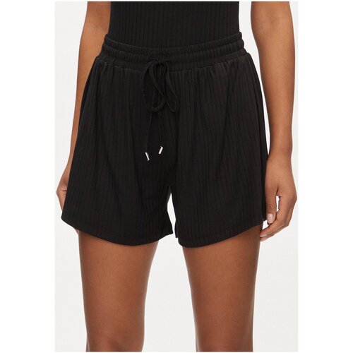 Textil Mulher Shorts / Bermudas Guess O4GD00 KBXB2 Preto