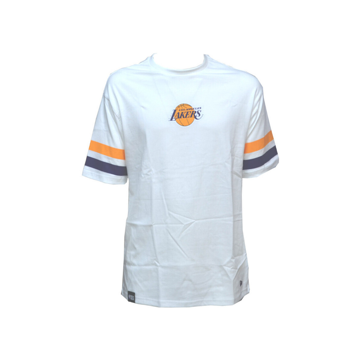 Textil Homem T-Shirt mangas curtas New-Era 60502585 Branco