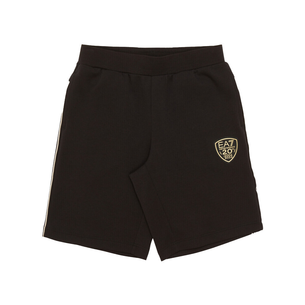 Textil Rapaz Shorts / Bermudas Emporio Armani EA7 3DBS62-BJVDZ Preto
