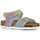 Sapatos Rapariga Sandálias Colors of California Bio sandal microglitter Multicolor