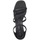 Sapatos Mulher Sandálias Tommy Hilfiger Sandália com tiras em pele Preto