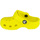 Sapatos Rapaz Chinelos Crocs the Classic Clog Kids T Amarelo